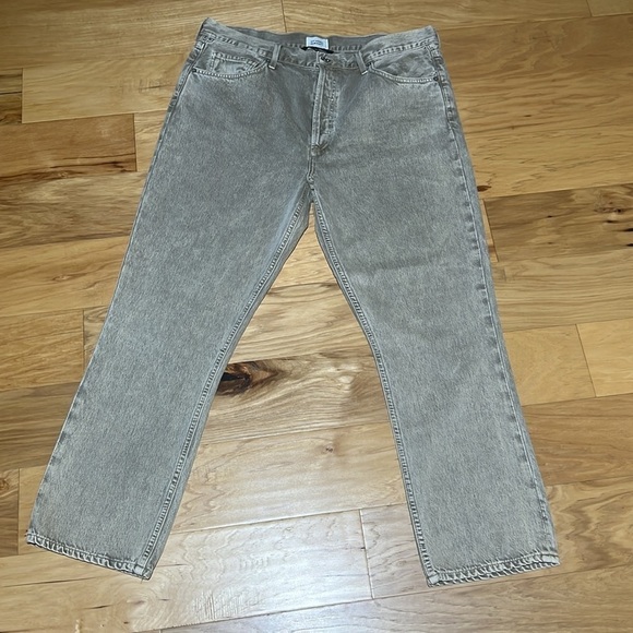 CITIZENS OF HUMANITY Jolene High-Rise Straight Cropped Jeans Ponytail - Picture 5 of 13